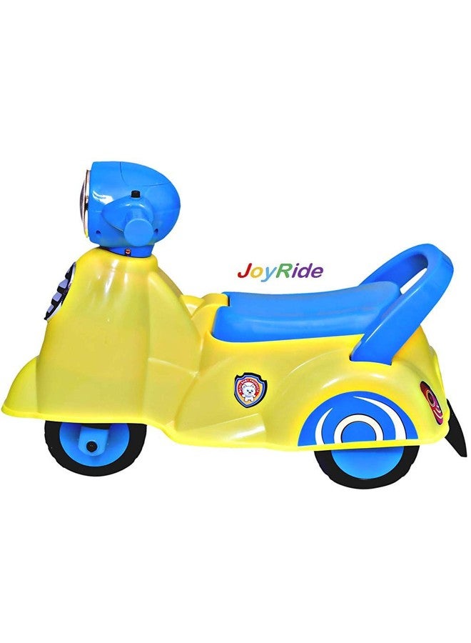 JoyRide Baby Ride ON Italian Scooter (Yellow), Toddler - Image 3